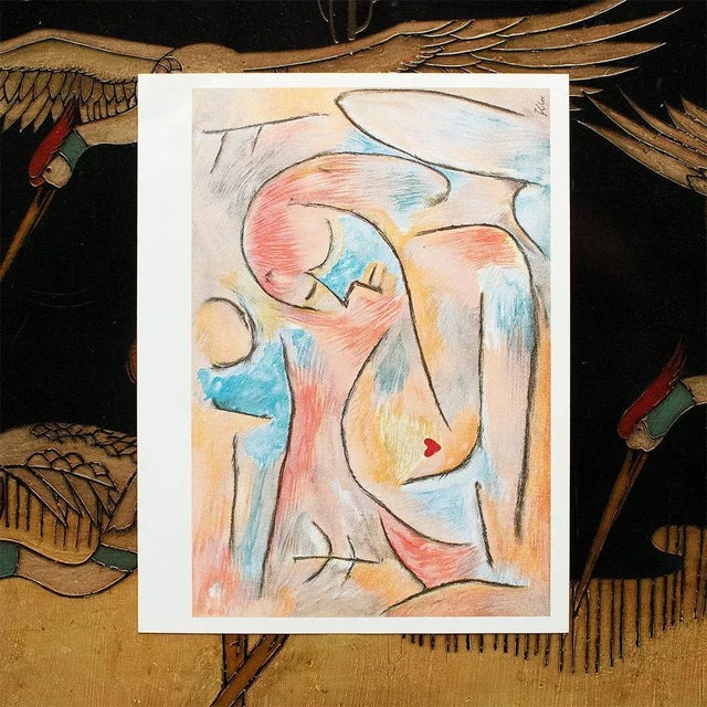 Abstract 1987 After Paul Klee for Verve (1938), "Winter" Second Edition Full-Color Print For Sale - Image 3 of 7