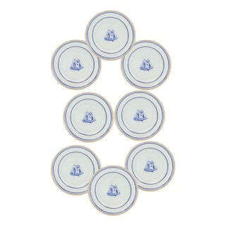 Spode Tradewinds Clipper Ship Dessert Plates, Set of 8 For Sale
