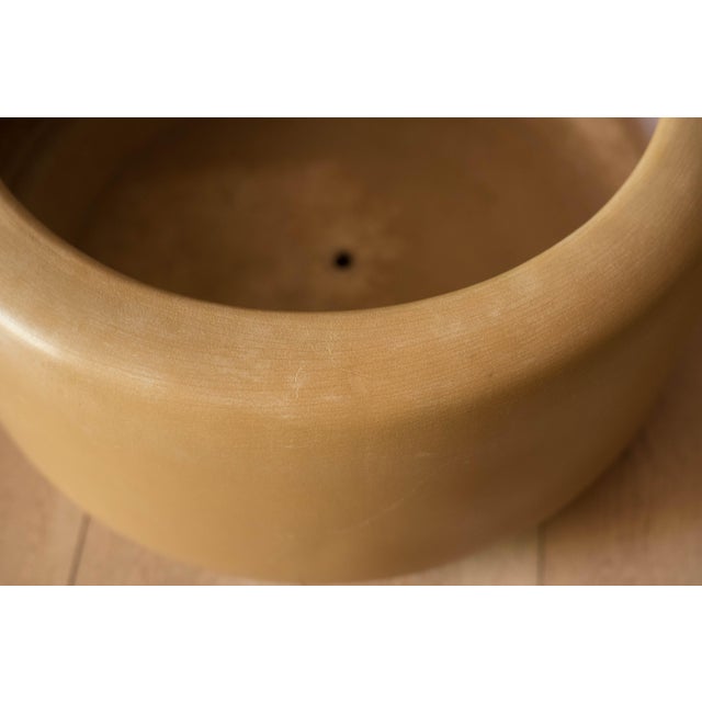 Mid Century Modern Tire Planter Pot by John Follis for Architectural Pottery For Sale - Image 10 of 14