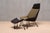 Set of Sculptural Bicolor Lounge Chair with Footrest by Carl Edward Matthes, Denmark, 1956 For Sale - Image 13 of 17