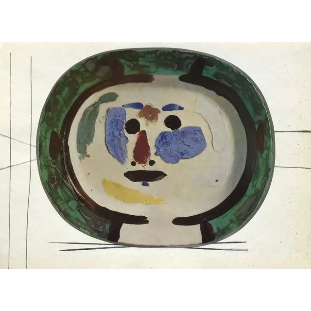 Artist: Pablo Picasso Country: Spain Title: Ceramics by Picasso 9 Medium: Offset Lithograph Marks: Not signed, not...
