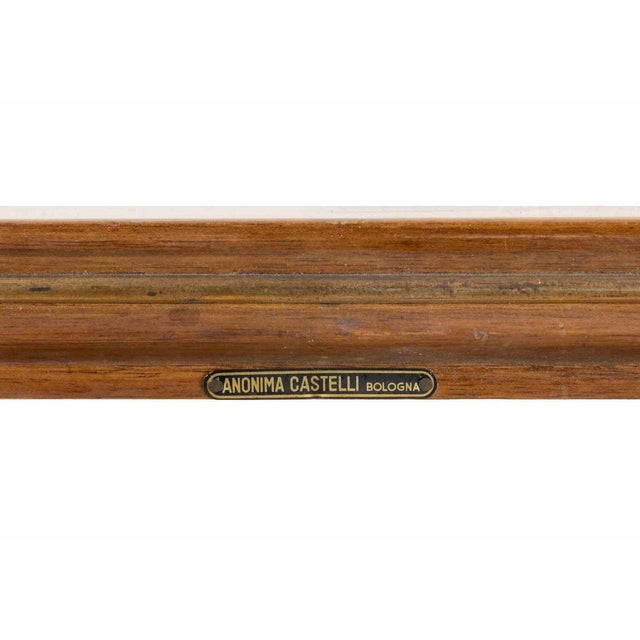 Mid-Century Open Bookcase or Side Cabinet by Anonima Castelli, Italy, 1950s For Sale - Image 4 of 8