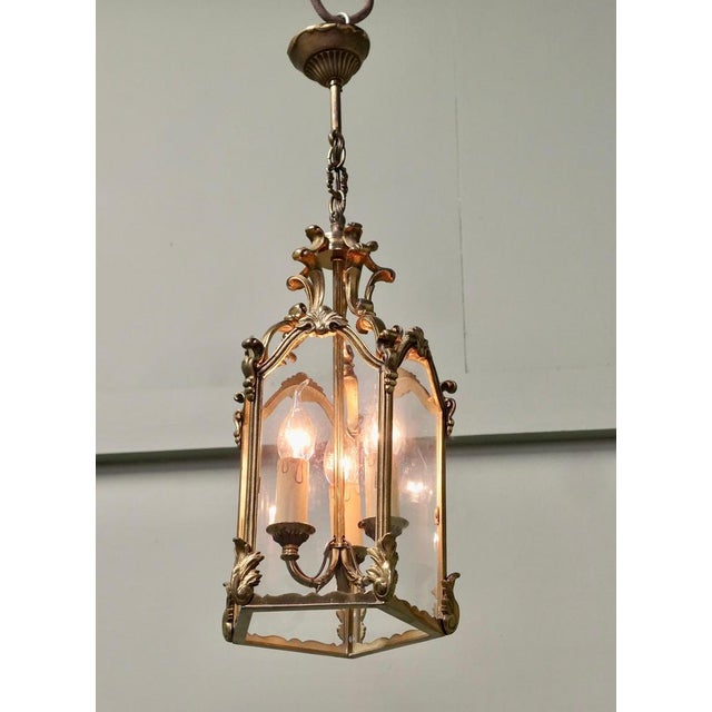 1920s Rococo Gothic French Hall Light, 1920 For Sale - Image 5 of 8