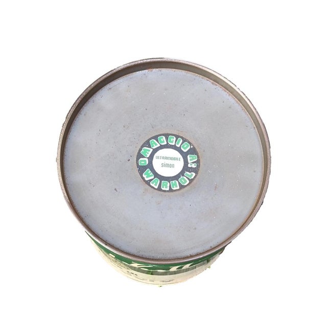 Andy Warhol Campbell's Soup Can Stool by Dino Gavina for Studio Simon, Italy, 1970s For Sale - Image 7 of 10