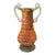 1980s Art Nouveau Style Murano Glass Amphora Vase For Sale