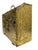 1950s Ornate Embossed Brass Magazine Holder, 1950s For Sale - Image 5 of 10