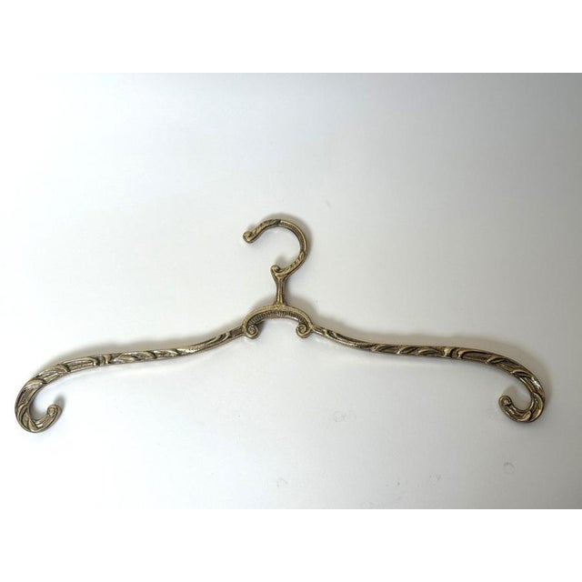 Hollywood Regency Brass Hangers, 1970, Set of 8 For Sale - Image 6 of 12