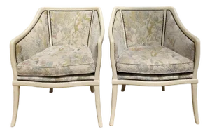 Set of Mid-Century Modern Armchairs, Italy, 1950s