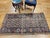 Persian Vintage Persian Malayer Area Rug, Hand-Knotted Wool, Allover Geometric Design, Camelhair & Blue, 3x6 For Sale - Image 3 of 13