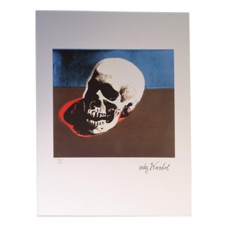 After Andy Warhol, Skull, Lithograph For Sale