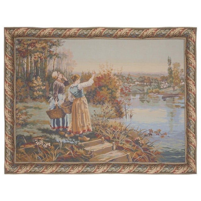This beautiful tapestry is woven on a jacquard loom by skilled weavers, keeping alive the centuries old tradition of...