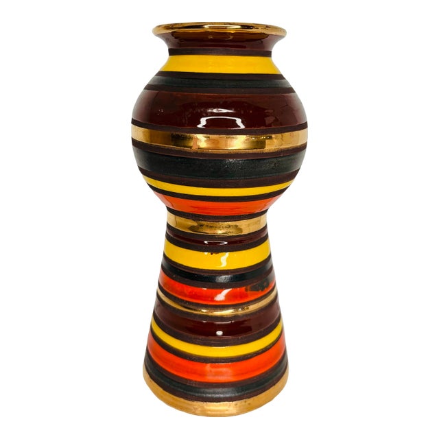 Mid-Century Modern "Thailandia" Vase by Aldo Londi for Bitossi For Sale