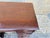 Vintage Victorian Style Mahogany Twin Pedestal Writing Desk. For Sale - Image 4 of 16