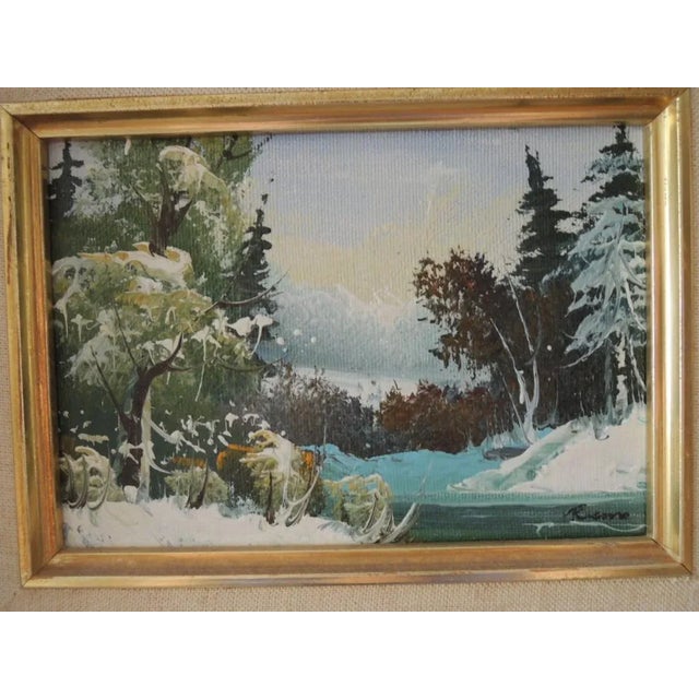 Realism Mid 20th Century "California School of Painters" Landscape Oil Painting, Framed For Sale - Image 3 of 12