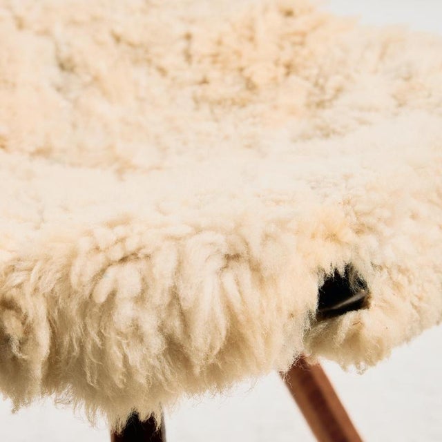 Handcrafted Milking Stool, 1950s For Sale - Image 11 of 14