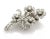 This elegant and elite Estate brooch is crafted from solid platinum with a high polished finish. It features a floral...