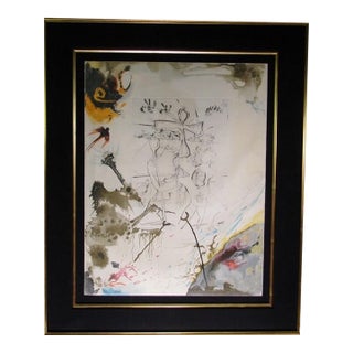 1970s Salvador Dali Moses & Monotheism Moses & Akhenaton For Sale
