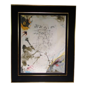 1970s Salvador Dali Moses & Monotheism Moses & Akhenaton