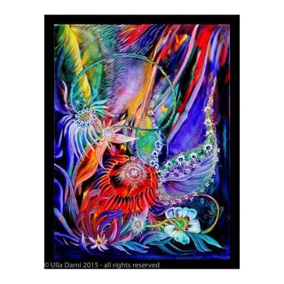 Original Ulla Darni Signed Print on Aluminium "State of Grace" For Sale