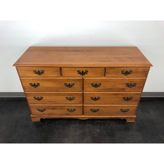 Tell City Chair Company Young Republic Solid Hard Rock Maple Dresser