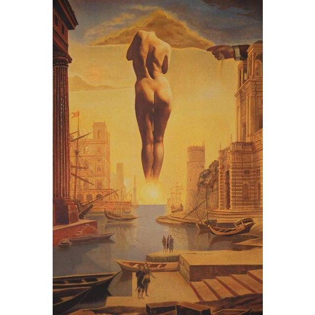 Salvador Dalí (1904–1989) Dalí's Hand Removing a Golden Fleece Photo-lithograph after an oil on canvas by the artist,...