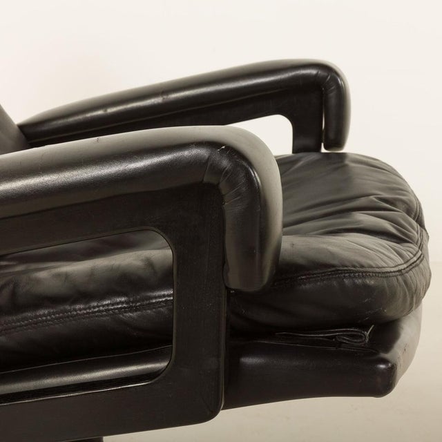 Vintage Lounge Chair with Ottoman by André Vandenbrouck for Strassle Model King, Switzerland, 1960s, Set of 2 For Sale - Image 13 of 18