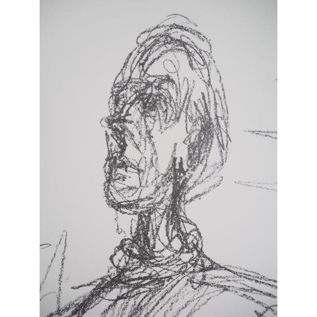 Alberto Giacometti, Bust in the Workshop, Lithograph For Sale - Image 6 of 9