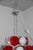 White Red & White Chandelier from Vistosi, 1960 For Sale - Image 8 of 10