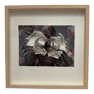 Circa 2008 Lyndi Sayles "Untitled " Medium Paper Framed For Sale