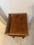 Mid Century Modern 1970s Danish FBJ Mobler Teak Side Table With a Fabric Magazine Rack and Casters For Sale - Image 11 of 12