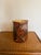 French Savoie Glazed Earthenware Pitcher with marbled polychrome slip application in black, green, cream and yellow...