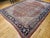 Antique Persian Mahal Sultanabad Rug, Hand-Knotted Wool, Geometric Pattern, 10x13, Brick Red & Ivory For Sale In Chicago - Image 6 of 16