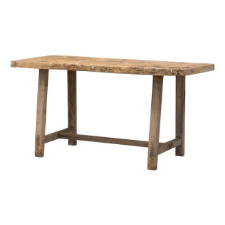 Stretcher Table in Pine, 1900 For Sale