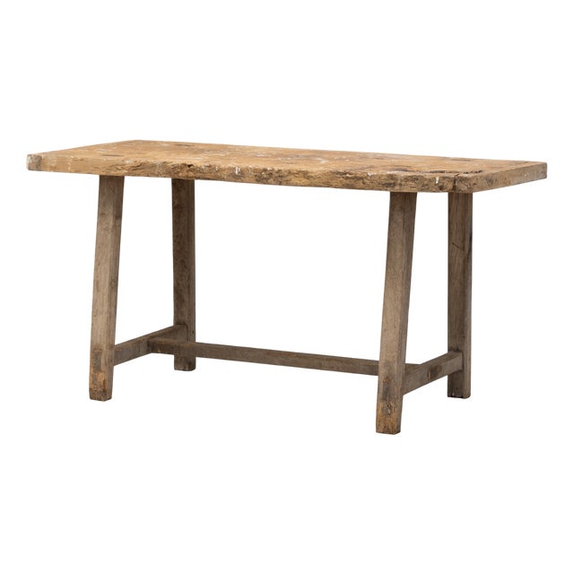 Stretcher Table in Pine, 1900 For Sale