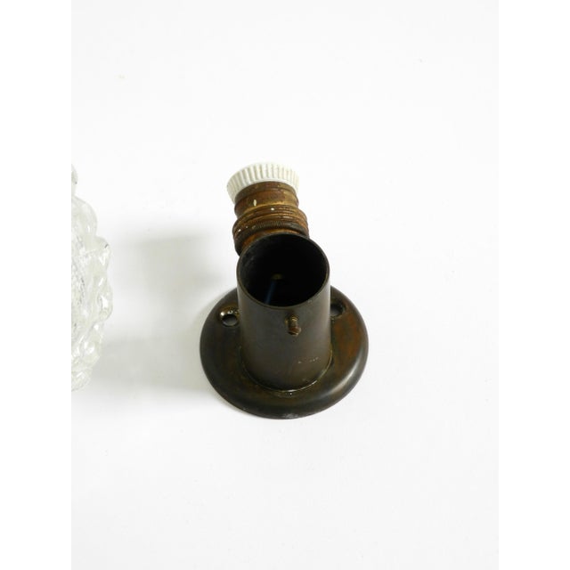 Italian Murano Glass Wall Lamp in the Shape of a Leaf from Barovier & Toso, 1960s For Sale - Image 13 of 14