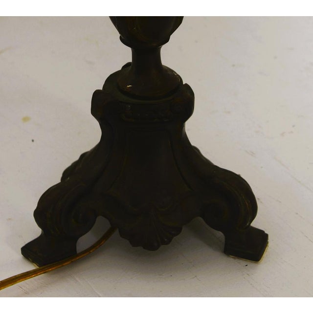 Antiques Bronze Table Lamp, 1890s For Sale - Image 5 of 14