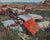 Fixer Uppers by Jeff Slemons | Soft pastel on sanded paper depicting abandoned cars in a field. For Sale