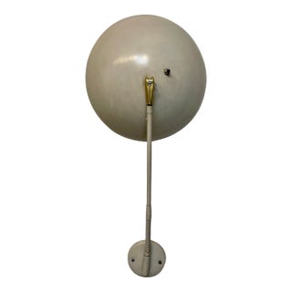 1960s Gooseneck Wall Lamp Attributed to Kurt Versen For Sale