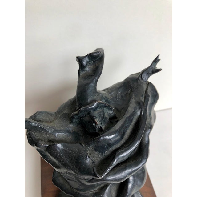 David Aronson, Bronze Sculpture Charles Dickens Figure American Boston Figural Modernist For Sale - Image 13 of 18