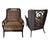 Lexington Furniture Pair Vintage Lexington Tommy Bahama Coastal Bamboo Rattan Brown Lounge Chairs For Sale - Image 4 of 6
