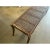 Mid Century Solid Walnut Klismos Ottoman For Sale - Image 4 of 8