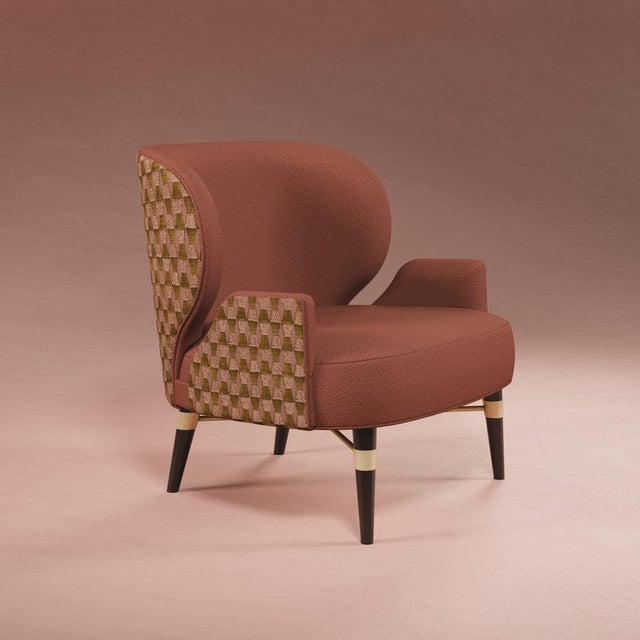 Black Louis I Armchair by Ottiu For Sale - Image 8 of 13