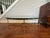 LaBarge Mid-Century Modern Oval Brass & Glass Coffee Table With Hoof Feet For Sale - Image 12 of 14