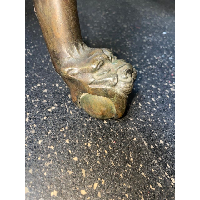 Antique Victorian 19th Century Walnut Barley Twist Plant Stand Side Parlor Table For Sale - Image 4 of 10