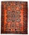Red 1920s Handmade Antique Persian Lilihan Rug For Sale - Image 8 of 8