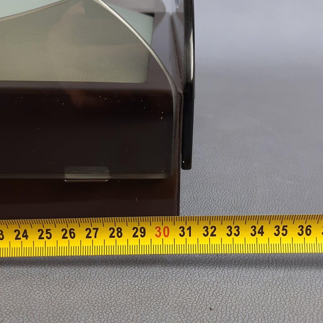 Modern Ceiling Lamp in Glass & Metal from Fontana Arte Veca, 1950s For Sale - Image 16 of 18