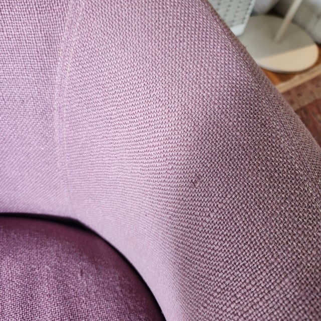 1990s Vladimir Kagan for Preview Biomorphic Freeform Armchair For Sale - Image 9 of 12