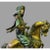 This Vintage Barye Attributed "Arab Warrior On Horse" Bronze Sculpture is a stunning piece of art. The sculpture stands at...