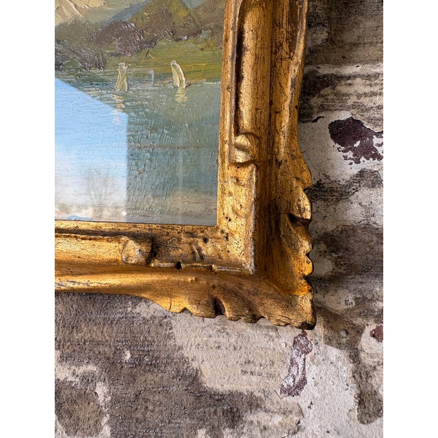 Pair of Vintage Italian Framed Oil Paintings – Sourced in Parma, Italy For Sale In New York - Image 6 of 10