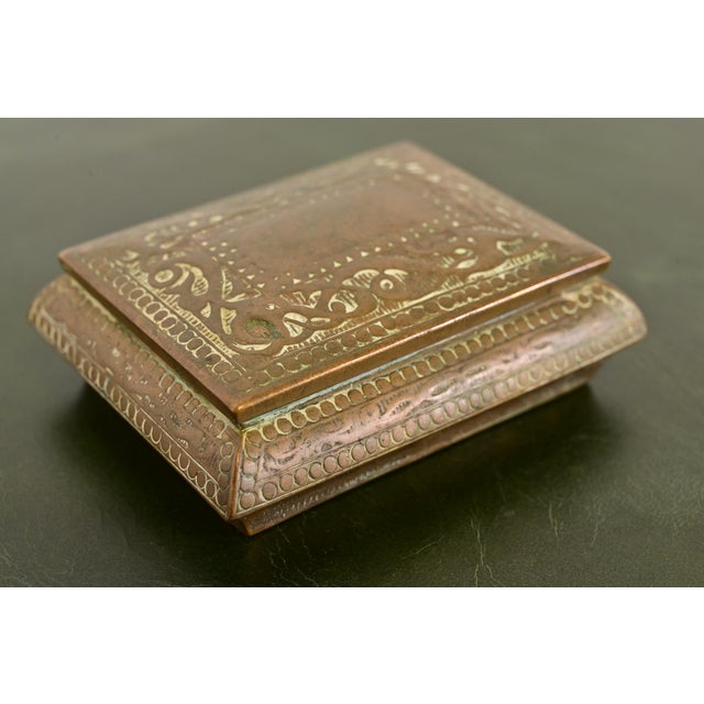Marshall Field & Co. Antique Viking Bronze Stamp Box, Circa 1910 For Sale - Image 14 of 14